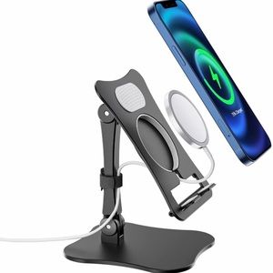 Phone Stand for MagSafe Charger, 2-in-1 Adjustable Wireless Charging